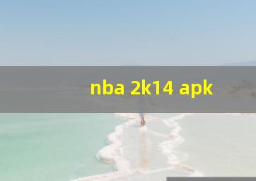 nba 2k14 apk